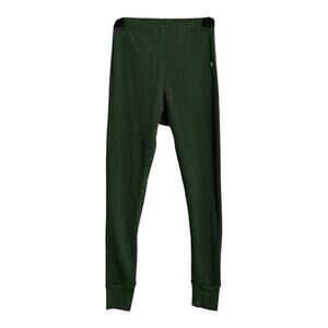 Noble green waffle pants